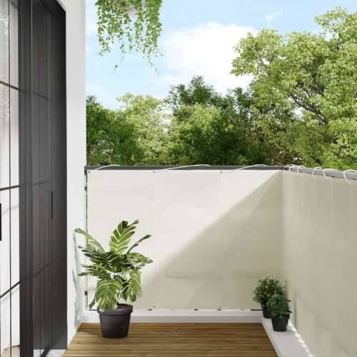 Balkonski zaslon krem 120x800 cm 100 % poliester Oxford - Krema 120 x 800 cm 1 Cijena