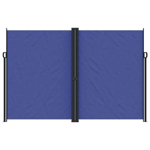 Bočna tenda na uvlačenje plava 220x600 cm - Plava 220 x 600 cm 1 Cijena