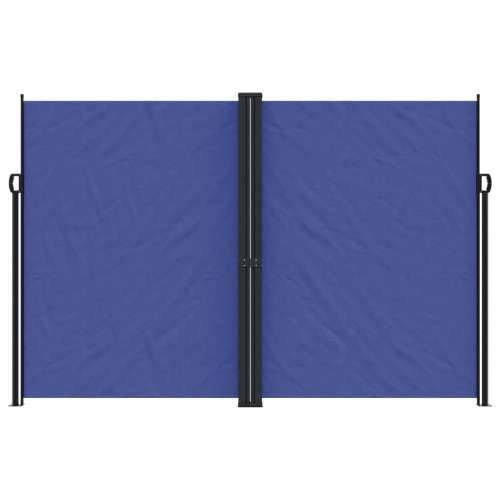 Bočna tenda na uvlačenje plava 220x1000 cm - Plava 220 x 1000 cm 1 Cijena