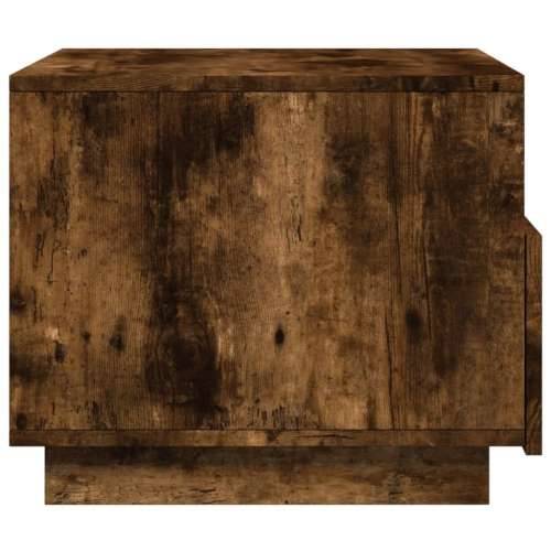 Stolić za kavu s LED svjetlima boja dimljenog hrasta 50x49x40cm - Dimljeni hrast 1 50 cm Cijena