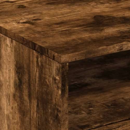 Stolić za kavu s LED svjetlima boja dimljenog hrasta 50x49x40cm - Dimljeni hrast 1 50 cm Cijena
