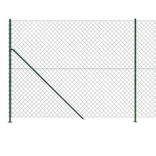Žičana ograda s prirubnicom zelena 2,2 x 10 m - Zelena 2.2 x 10 m 1 Cijena