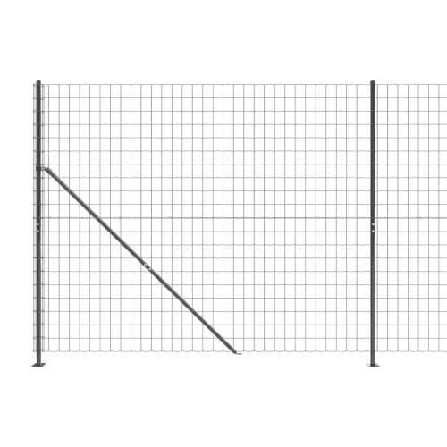 Žičana ograda s prirubnicom antracit 2,2 x 25 m - Antracit 2.2 x 25 m 1 Cijena