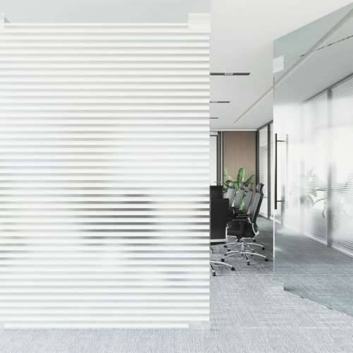 Prozorska folija matirana s uzorkom pruga 45 x 500 cm PVC - Mutno staklo na pruge 1 5 m 45 cm Cijena
