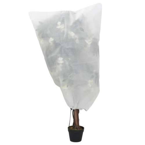 Navlake od flisa za biljke s vezicom 4 kom 70 g/m² 0,8 x 1 m - Bijela 0.8 x 1 m 4 Cijena