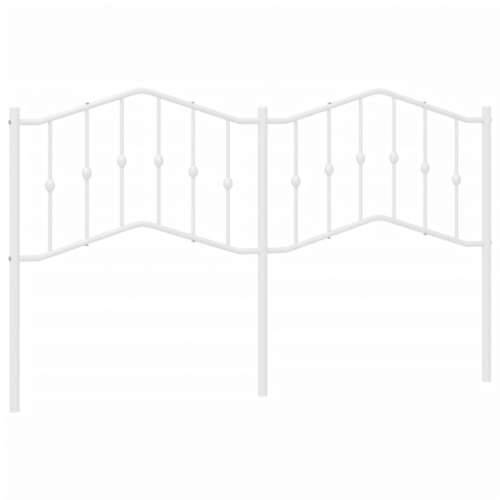 Metalno uzglavlje bijelo 180 cm - Bijela 180 cm 1 Cijena