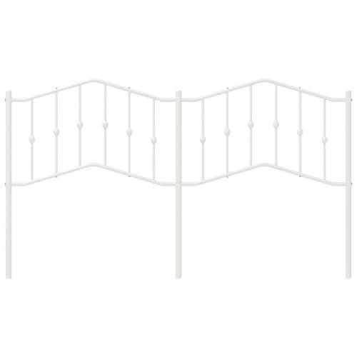 Metalno uzglavlje bijelo 180 cm - Bijela 180 cm 1 Cijena