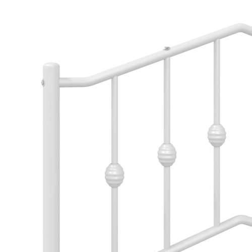 Metalno uzglavlje bijelo 180 cm - Bijela 180 cm 1 Cijena