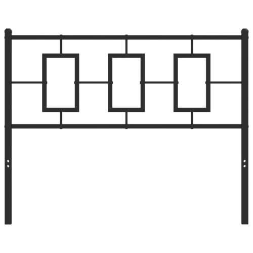 Metalno uzglavlje crno 107 cm - Crna 107 cm 1 Cijena