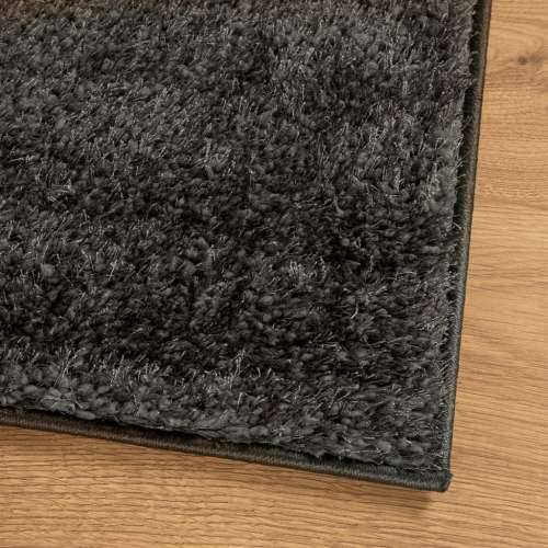 Tepih ISTAN visokih vlakana sjajni izgled antracit 160 x 230 cm - Antracit 160 x 230 cm Cijena