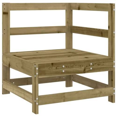 Vrtna garnitura - 7-dijelni set vrtnih sofa od impregnirane borovine - Prirodno impregnirano 1 Cijena