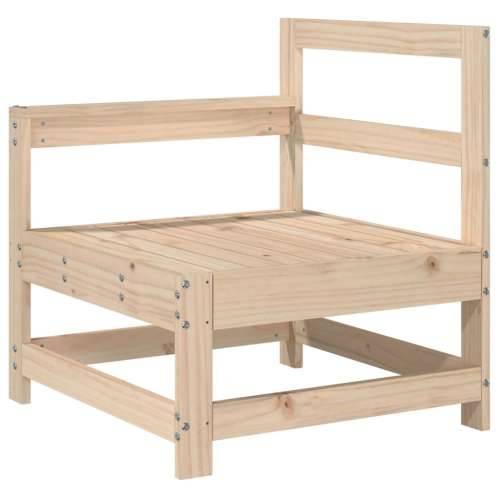 Vrtna garnitura - 7-dijelni set vrtnih sofa od masivne borovine - Prirodna boja bora 1 Cijena