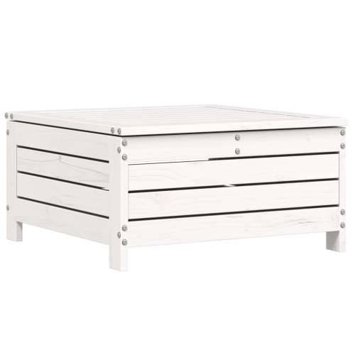 Vrtna garnitura - 7-dijelni set vrtnih sofa bijeli od masivne borovine - Bijela boja bora 1 Cijena