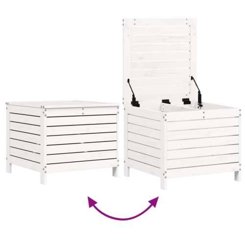 Vrtna garnitura - 7-dijelni set vrtnih sofa bijeli od masivne borovine - Bijela boja bora 1 Cijena