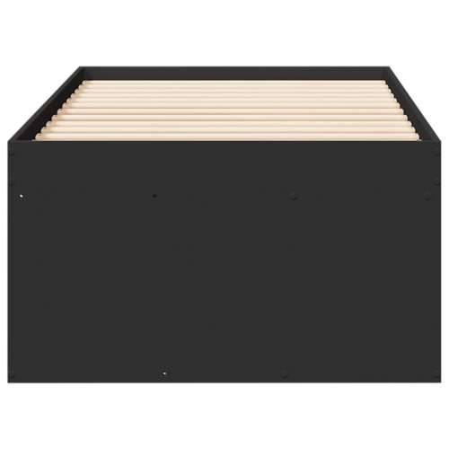 Dnevni krevet s ladicama bez madraca crni 90x200 cm - Crna 90 x 200 cm Cijena