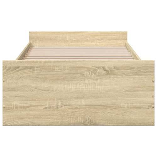 Okvir za krevet s ladicama boja hrasta 90x200 cm - sonoma hrast 90 x 200 cm Cijena
