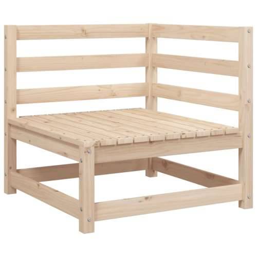 Vrtna garnitura - 5-dijelni set vrtnih sofa od masivne borovine - Prirodna boja bora Ne 1 Cijena