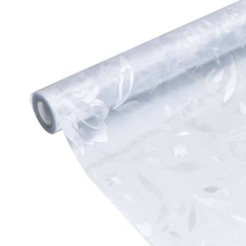 Prozorska folija matirana s cvjetnim uzorkom 90 x 500 cm PVC - Zamrznuti cvijet 1 5 m 90 cm Cijena