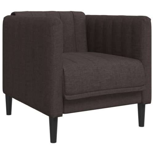 Sofa fotelja od tkanine tamnosmeđi - Tamno smeđa Sofa Cijena