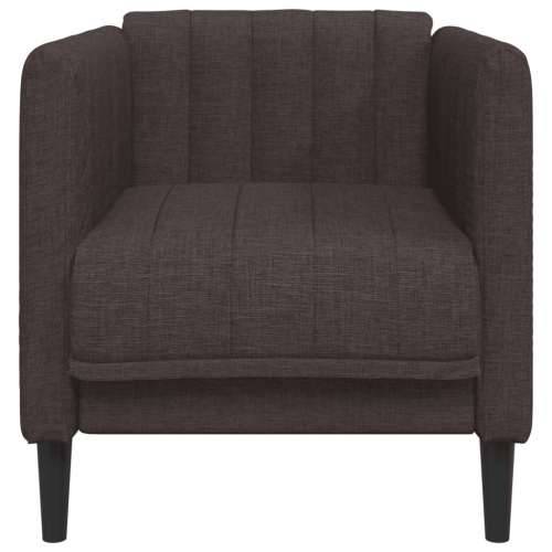 Sofa fotelja od tkanine tamnosmeđi - Tamno smeđa Sofa Cijena