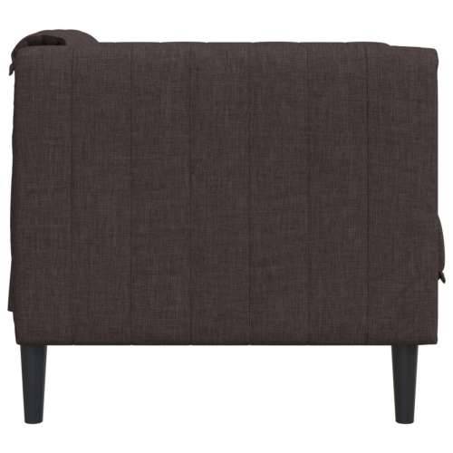 Sofa fotelja od tkanine tamnosmeđi - Tamno smeđa Sofa Cijena