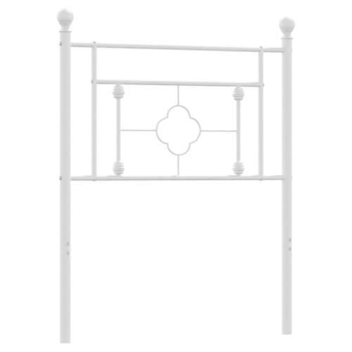 Metalno uzglavlje bijelo 75 cm - Bijela 75 cm 1 Cijena