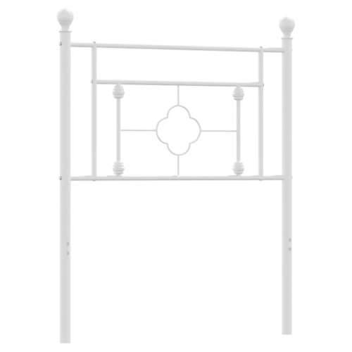 Metalno uzglavlje bijelo 75 cm - Bijela 75 cm 1 Cijena