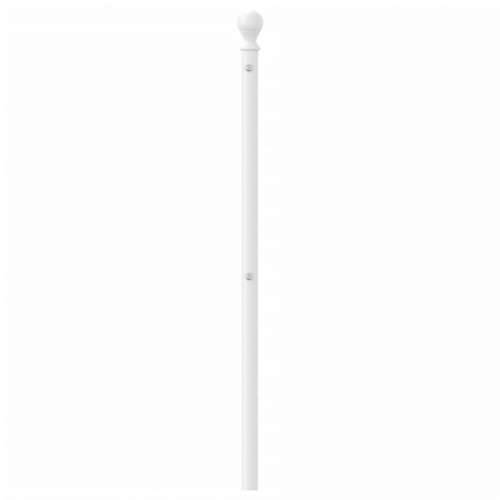 Metalno uzglavlje bijelo 160 cm - Bijela 160 cm 1 Cijena