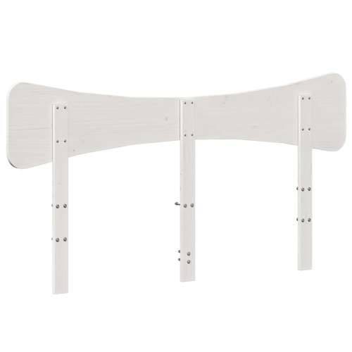 Uzglavlje bijelo 150 cm od masivne borovine - Bijela 150 cm 1 Cijena