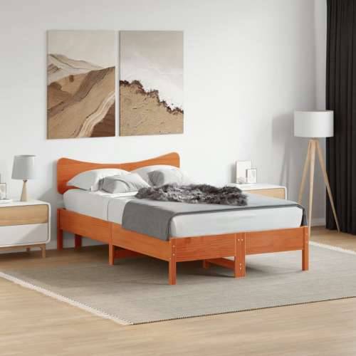 Uzglavlje voštano smeđe 120 cm od masivne borovine - Voštano smeđa 120 cm 1 Cijena
