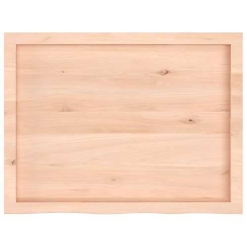 Kupaonska radna ploča 80x60x(2-6) cm netretirano masivno drvo - Prirodna 80 x 60 x 6 cm Cijena