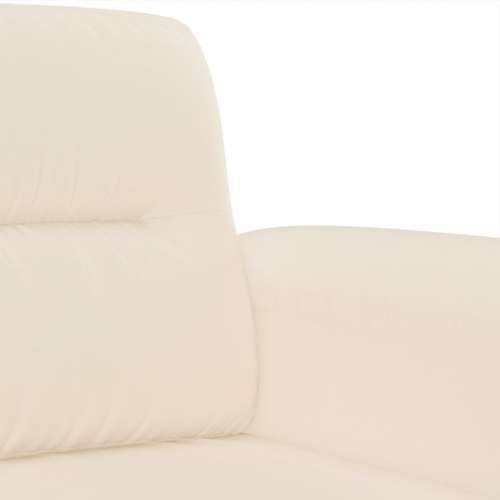 2-dijelni set sofa s jastucima bež od mikrovlakana Bež s jastučićima Cijena