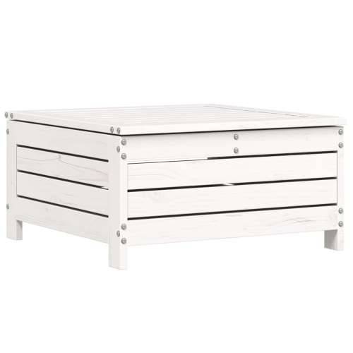 Vrtna garnitura - 6-dijelni set vrtnih sofa bijeli od masivne borovine - Bijela 1 Cijena