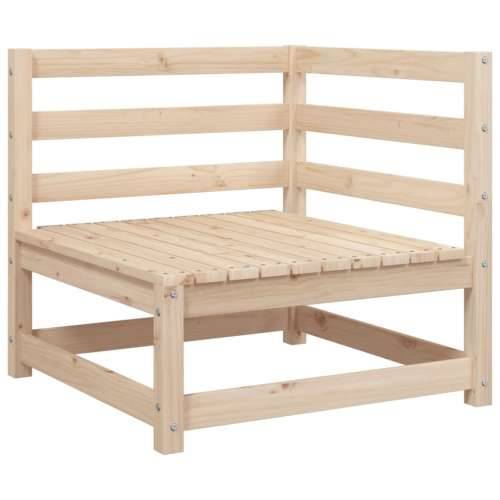 Vrtna garnitura - 5-dijelni set vrtnih sofa od masivne borovine - Prirodna boja bora Ne 1 Cijena