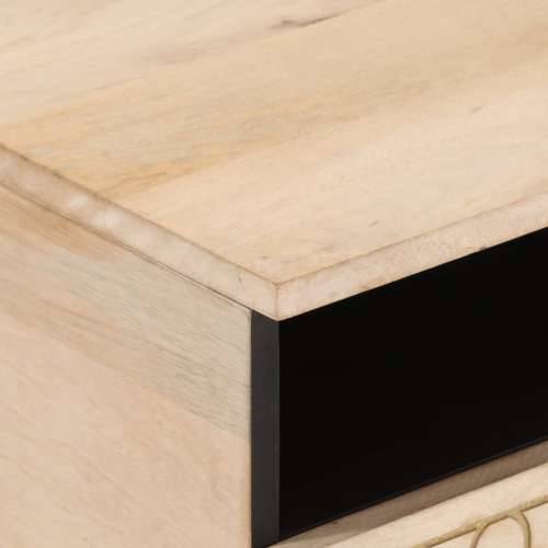 Stolić za kavu 80 x 54 x 40 cm od masivnog drva manga - Smeđa 1 Cijena