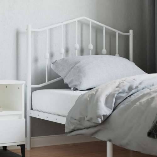 Metalno uzglavlje bijelo 90 cm - Bijela 90 cm 1 Cijena