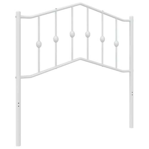 Metalno uzglavlje bijelo 90 cm - Bijela 90 cm 1 Cijena