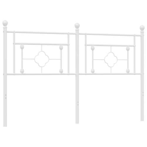 Metalno uzglavlje bijelo 150 cm - Bijela 150 cm 1 Cijena