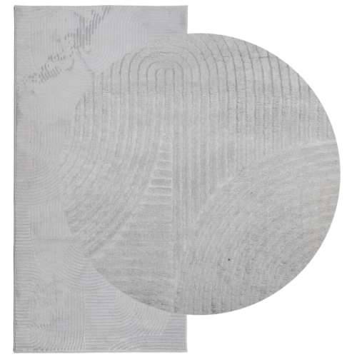 Tepih IZA kratka vlakna skandinavski izgled sivi 100x200 cm - Siva 100 x 200 cm Cijena