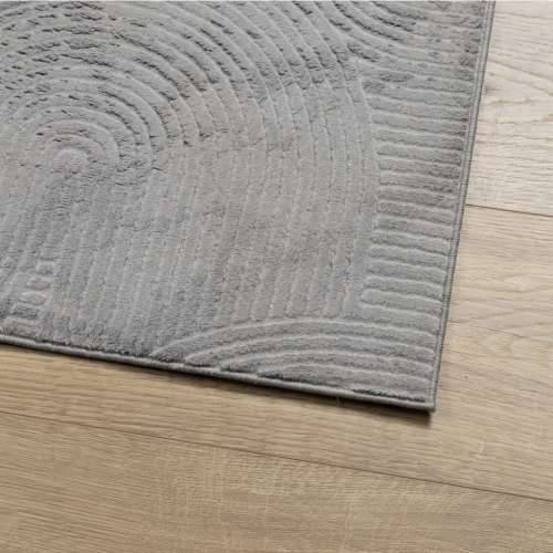 Tepih IZA kratka vlakna skandinavski izgled sivi 100x200 cm - Siva 100 x 200 cm Cijena