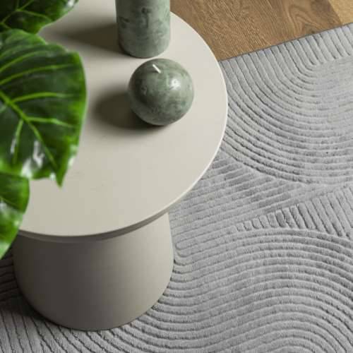 Tepih IZA kratka vlakna skandinavski izgled sivi 100x200 cm - Siva 100 x 200 cm Cijena