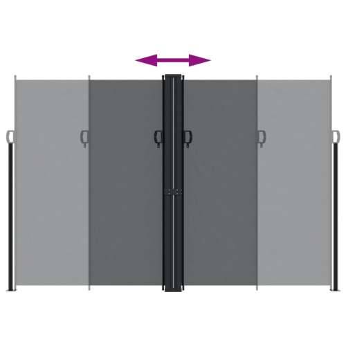 Bočna tenda na uvlačenje crna 220 x 600 cm - Crna 220 x 600 cm 1 Cijena