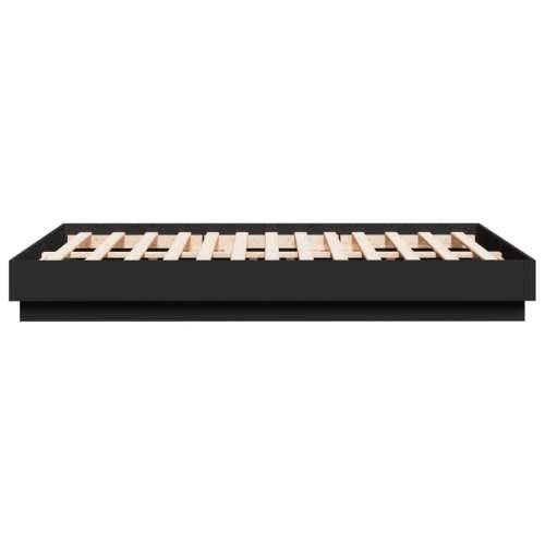 Okvir za krevet crni 135x190 cmkonstruirano drvo - Crna 135 x 190 cm Cijena