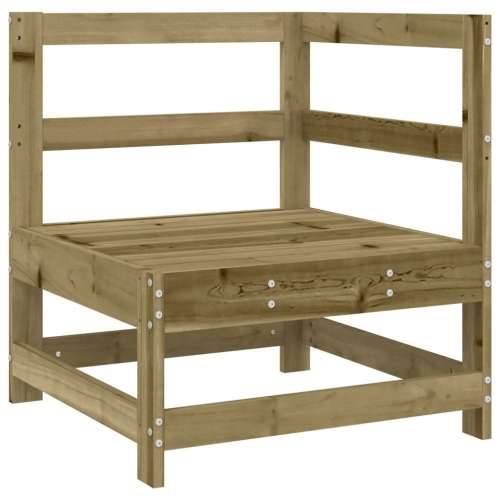 Vrtna garnitura - 7-dijelni set vrtnih sofa od impregnirane borovine - Prirodno impregnirano 1 Cijena