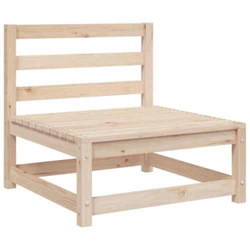 Vrtna garnitura - 6-dijelni set vrtnih sofa od masivne borovine - Prirodna boja bora Ne 1 Cijena