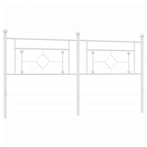Metalno uzglavlje bijelo 180 cm - Bijela 180 cm 1 Cijena