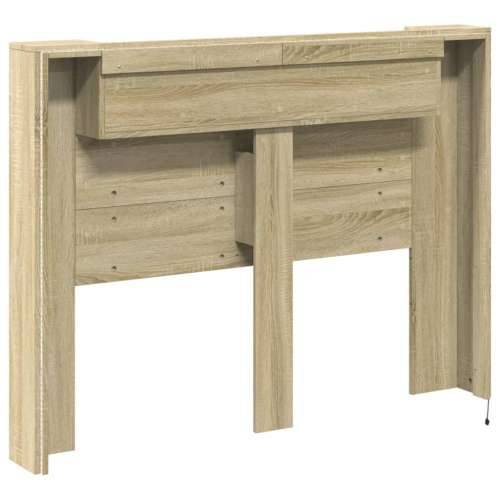 Ormarić za uzglavlje LED boja hrasta sonome 140x16,5x103,5 cm - sonoma hrast 140 x 16.5 x 103.5 cm 1 Cijena