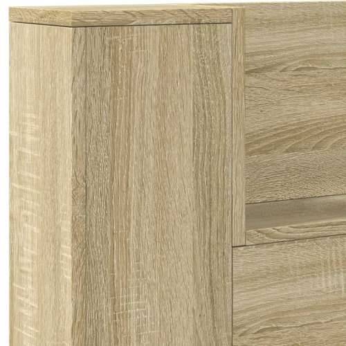 Ormarić za uzglavlje LED boja hrasta sonome 140x16,5x103,5 cm - sonoma hrast 140 x 16.5 x 103.5 cm 1 Cijena