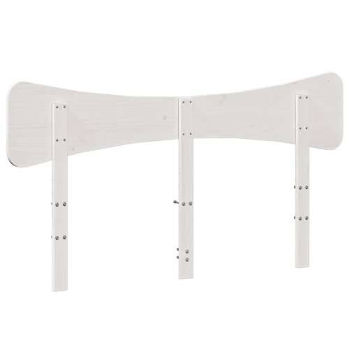Uzglavlje bijelo 140 cm od masivne borovine - Bijela 140 cm 1 Cijena