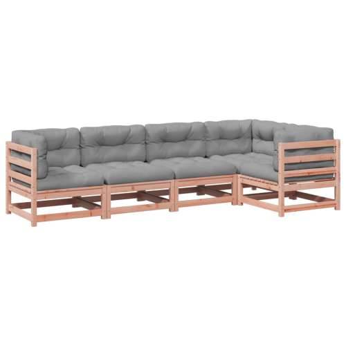 Vrtna garnitura - 5-dijelni set vrtnih sofa s jastucima masivno drvo duglazije - Prirodni douglas Da 1 Cijena